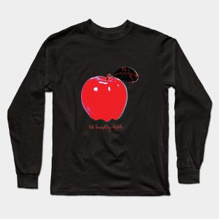 Fruit Identity, very fine Apple Long Sleeve T-Shirt